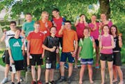 Das Siegerteam EagleFlyers freut sich riesig über seinen erfolgreichen Einsatz bei der «Mosliger Stafette». (Bild: pd)