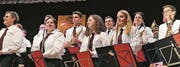 Die Stadtmusik ist parat für ihre zwei Konzerte im Januar. (Bild: pd)