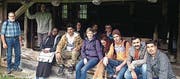 Eine erste Pause wurde im Hätschberg eingelegt. (Bild: PD)