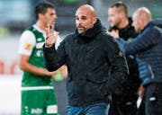 Mindestens zwei neue Topspieler möchte St. Gallens Trainer Giorgio Contini im Winter verpflichten. (Bild: Ralph Ribi (St. Gallen, 29. Oktober 2017))