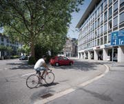Die Platanen am Oberen Graben bleiben: Das Parkhaus Schibenertor ist endgültig vom Tisch. (Bild: Benjamin Manser)