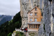 Das Bergrestaurant Aescher beim Wildkirchli gibt erneut Anlass zur Diskussion. (Bild: Urs Jaudas)