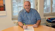 Orlando Simeon ist seit drei Jahren Schulratspräsident der Gemeinde Kirchberg. (Bild: Beat Lanzendorfer)