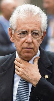 Mario Monti macht Italiens Arbeitsmarkt schwer zu schaffen. (Bild: ap/Geert Vanden Wijngaert)