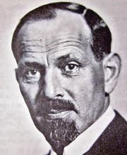 Dr. med. Hans Eggenberger (1881–1946) hat sich als Pionier der Kropfprophylaxe grosse Verdienste erworben. (Bild: Peter Eggenberger)