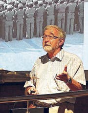 Ex-"10vpr10"-Moderator Walter Eggenberger besucht einmal jährlich Nordkorea. (Bild: Ulrike Huber)