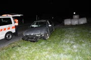 Der Fahrer hat sich Verletzungen zugezogen.