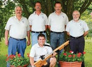 Gute Resultate (hinten von links): Adalbert Schmid, Paul Eugster, Markus Eugster, Erwin Grossglauser sowie Markus Graf (kniend). (Bild: pd)