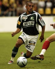 Fabinho spielte von 2004 bis 2006 insgesamt 48-Mal für den FC St. Gallen. (Bild: Rainer Bolliger (7. August 2004))