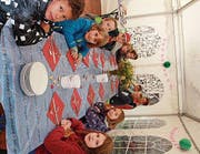 Die Reise der Jugikinder führte auf einen Bauernhof. (Bild: PD)