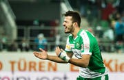 Albian Ajeti wird möglicherweise schon bald nicht mehr in Grünweiss auflaufen. (Bild: Michel Canonica)