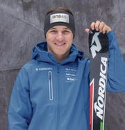 Cédric Noger hat auf diese Saison hin seine Skimarke gewechselt. (Bild: pd)