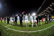 Der FC St.Gallen. (Symbolbild: Nicolas Senn/eastdesign.ch)