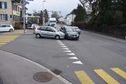 Beim Zusammenprall wurde niemand verletzt. (Bild: Kapo SG)