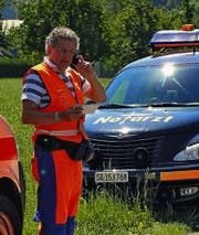 Notarzt Rolf Schück an einem Unfallplatz. (Bild: pd)