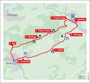 Karte der Route (Bild: An Le)