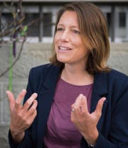 Sonja Lüthi: «Ich möchte nicht spezifisch gegen den Autoverkehr vorgehen.» (Bild: Urs Bucher (St. Gallen, 21. August 2017))