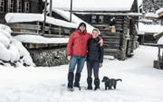 André und Anne Riehle sind erst seit zwei Wochen in der Ostschweiz und erleben bereits ihr erstes Abenteuer. (Bild: PD)