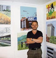 Der Gossauer Künstler Benno Meier (Bild: Gabriela Spycher)