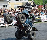 Am Samstagabend zeigt Freestyle-Wille eine Stuntshow. (Bild:pd)