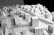 Der hohe Bau an der Ecke Romanshorner- und Bahnhofstrasse soll einen markanten Abschluss des Zentrums bilden. (Bild: PD)