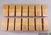 Die Polizei fand das Heroin bei Hausdurchsuchungen. (Bild: Kapo SG)