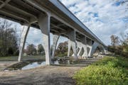 Ein Juwel der Brückenbaukunst von Robert Maillart: Felseggbrücke. (Bild: Hanspeter Schiess)