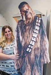 Als Chewbacca noch im Friseursalon stand. (Bild: Hanspeter Schiess)