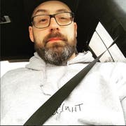 Paul Würdig alias Sido hat ein Bild auf Instagram gepostet, dass ihn bei der Anreise nach St.Gallen zeigt. (Bild: Instagram)