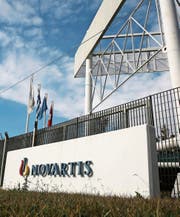 Der Standort von Novartis in Athen. (Bild: EPA/Alexandros Vlachos)