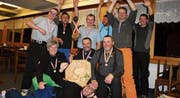 Die Feuerwehr Schwellbrunn glänzte an den Skimeisterschaften mit einem Doppelsieg. (Bild: PD)