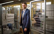 Die von Milo Stössel geleitete MS Direct Group reicht von digitalen Diensten bis zur Paketlogistik. (Bild: Benjamin Manser (St. Gallen, 16. Januar 2018))