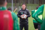 Der ehemalige Assistenztrainer Daniel Tarone arbeitet wieder für den FC St.Gallen. (Bild: Urs Bucher)