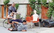 Der Trödlertag ist ein Gemeinschaftsprojekt des Einwohnervereins Rebstein mit Präsidentin Sybille Graf sowie den engagierten Einwohnern Patrick Rohner und Andreas Breu. (Bild: pd)
