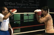 Junge Frau boxt sich nach oben: Szene aus dem Spielfilm «La Yuma», der das Filmfestival morgen eröffnet. (Bild: pd/Trigon)
