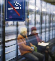 Unbefugt im Wartsaal: 30 Fr. (Bild: ky)