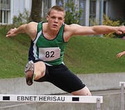 Raphael Zeller (TV Herisau) startete über 400 m Hürden.