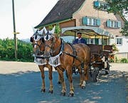 Wer mit der Kutsche über Land fährt, kann die vorbeiziehenden Landschaften in Ruhe geniessen. (Bild: PD)