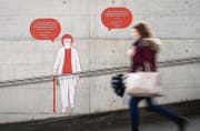 Rückmeldungen der Bevölkerung aus Umfragen waren in den vergangenen Wochen im ganzen Gebiet Hauptbahnhof Nord zu sehen und zu lesen. (Bild: Urs Bucher)