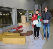 Susanne Bodmer und Luca Sabella begleiten das Projekt. (Bild: Elisabeth Reisp)