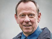 DIEPOLDSAU 18.10.2016 Bruno Zanga (Kommandant Kantonspolizei St.Gallen) posiert am Grenzübergang Schmitter für ein Portrait. Sicherheit im Grenzraum. Zusammenarbeit Kantonspolizei und Grenzwachtkorps. © Samuel Schalch / TAGBLATT (Bild: Samuel Schalch (Samuel Schalch))