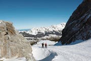 Die geführte Schneeschuhwanderung führt am Sonntag, 25. Februar, durchs Frümseltäli. (Bild: PD)