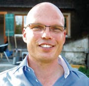 Vorstellen, nicht verstellen: Heinz Indermaur, CVP-Kandidat fürs Bernecker Gemeindepräsidium. (Bild: Claudio Donati)
