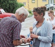 Dorfchilbi-Tradition neu belebt — Pfeilschützenkönige, Stiefelwurfchampions und ein schnellster Wolfertswiler (Bilder: Andrea Häusler)