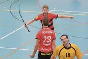 Der Wendepunkt: Nach der Aufholjagd brachte Germann Herisau in der 45. Minute wieder in Führung. (Bild: PK)