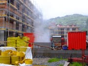 In der Tiefgarage brannten mehrere Gegenstände.
