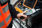 Der Fahrer musste den Führerschein abgeben. (Bild: Stapo SG)
