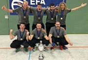 Der SVD Diepoldsau verpasste zwar den Final, freut sich aber über den souveränen Sieg im Spiel um Platz drei. (Bild: pd)