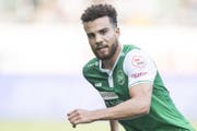Nicolas Lüchinger hat in St. Gallen einen Vertrag bis 2019 unterschrieben. (Bild: Benjamin Manser/KEY)