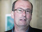 PK Bauen in der Landwirtschaftszone: Umstrittenes Beispiel in Schwarzenbach. Landwirtschaftsbetrieb der Familie Ammann wird Neubau Bauern verweigert (wg. Raumplanung). Präsident Schweizer Bauernverband Markus Ritter. 09.07.2014 Bild: Urs Jaudas (Bild: Urs Jaudas)